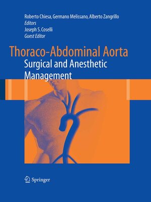 cover image of Thoraco-Abdominal Aorta